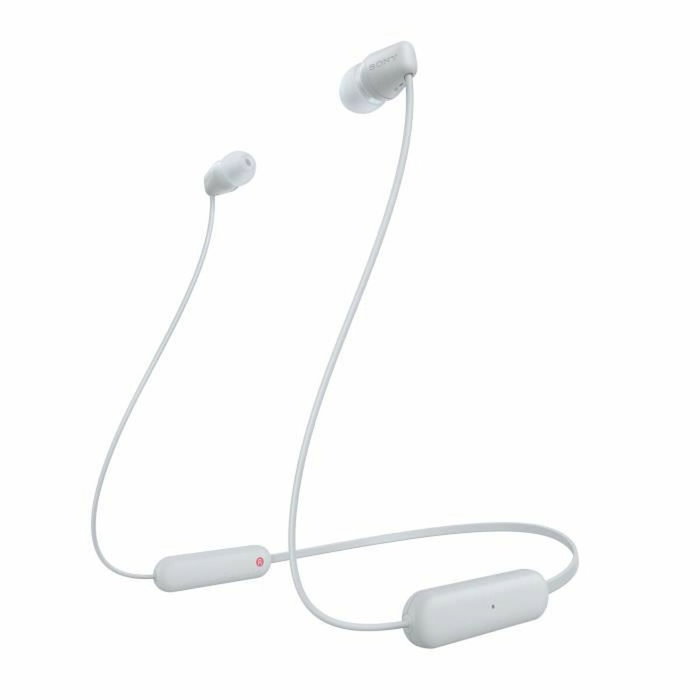 Sony WI-C100 Auriculares Inalámbricos Intrauditivos Blancos