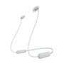Sony WI-C100 Auriculares Inalámbricos Intrauditivos Blancos