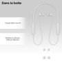 Sony WI-C100 Auriculares Inalámbricos Intrauditivos Blancos
