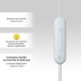 Sony WI-C100 Auriculares Inalámbricos Intrauditivos Blancos
