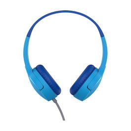 Belkin SOUNDFORM Mini Auriculares On-Ear Alámbricos Azul Llamadas Música Deport