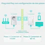 TP-Link TL-WPA4226 KIT Adaptador Powerline AV600 y Wi-Fi 300 Mbps