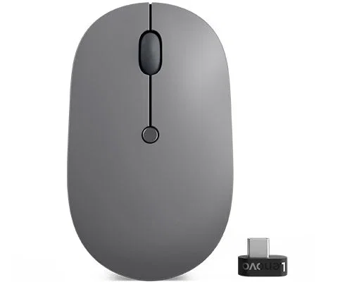 Lenovo Go usb-c wireless mouse Negro, Gris Lenovo Go usb-c wireless mouse Negro, Gris