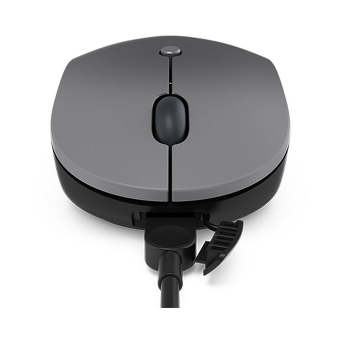 Lenovo GO Mouse Inalámbrico USB-C, Negro