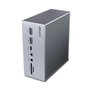 Lindy 43351 Base para portátil y replicador de puertos acoplamiento USB 3.2 Gen 1 Type-C gris