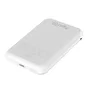 Celly MAGPB5000EVO Power Bank Batería Externa 5000 mAh Cargador Inalámbrico con MagSafe, Compatible con iPhone 12/13/14/15, Soporte Integrado, Color Blanco