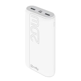 Celly PBPD20000EVOWH Batería externa 20000 mAh Blanco