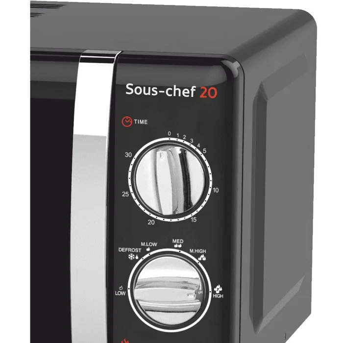 Haeger MW-70B.007A Microondas de Encimera 20 L 700 W Negro Haeger MW-70B.007A Microondas de Encimera 20 L 700 W Negro
