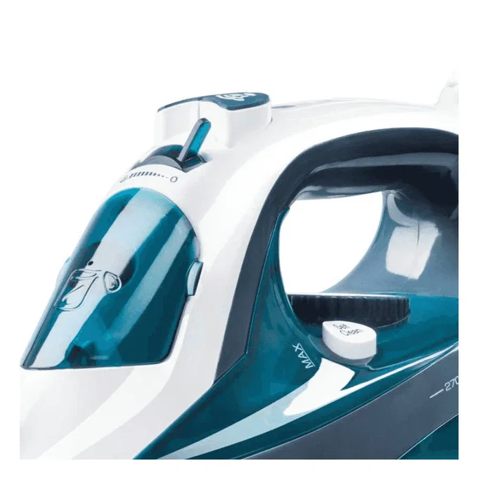 Haeger Vapour Pro 2700 Plancha de Vapor-Seco 2700W, Suela Cerámica Anti-Cal, Vapor Variable 75g/min, Vertical, Depósito 400ml