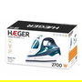PLANCHA DE VAPOR HAEGER VAPOUR PRO - 2700W - REGULADOR VAPOR 75G - VAPOR VERTICAL - DEPOSITO AGUA 400ML - SUELA CERÁMICA - ANTI-CAL - ANTI-GOTEO