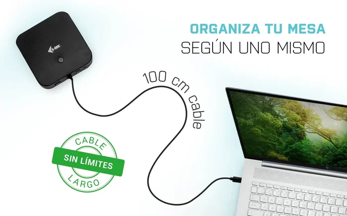 I-tec C31HDMIDPDOCKPD65 Dock USB-C para Laptop con 2x 4K HDMI y DisplayPort, 6 Puertos USB, Power Delivery 65W, Ethernet Gigabit, Audio - Negro