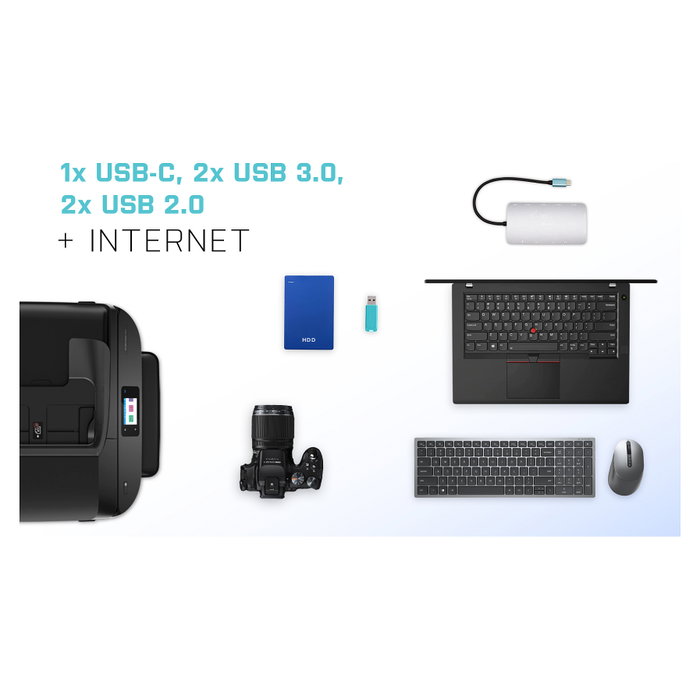I-tec Nano Docking Station USB-C, Replicador de Puertos con 3x Monitores (HDMI, 2x DisplayPort), 100W Power Delivery, USB 3.0, USB 2.0, LAN, Audio I-tec Nano Docking Station USB-C, Replicador de Puertos con 3x Monitores (HDMI, 2x DisplayPort), 100W Power Delivery, USB 3.0, USB 2.0, LAN, Audio