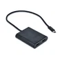 I-tec Adaptador USB-C a 2x HDMI 4K C31DUAL4KHDMI Negro