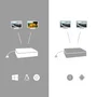 I-tec Adaptador USB-C a 2x HDMI 4K C31DUAL4KHDMI Negro