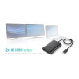i-tec Adaptador USB-C a 2x HDMI 4K