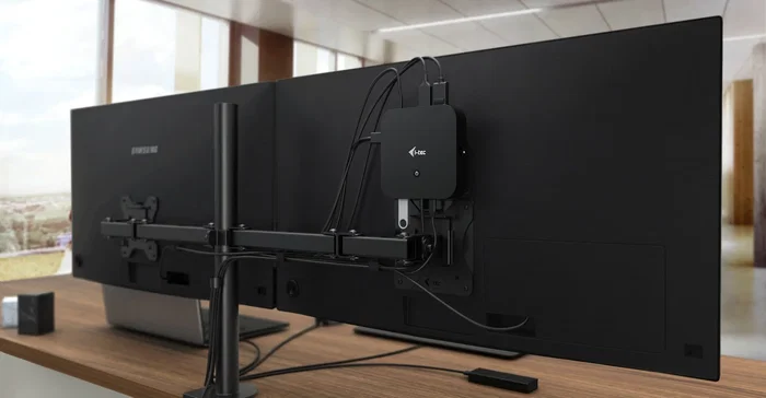 I-tec C31HDMIDPDOCKPD Docking Station USB-C con Power Delivery 100W, HDMI, DisplayPort, Gigabit LAN, 6 Puertos USB, para Doble Monitor 4K 60Hz, Soporte VESA - Negro