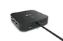 I-tec C31HDMIDPDOCKPD Docking Station USB-C con Power Delivery 100W, HDMI, DisplayPort, Gigabit LAN, 6 Puertos USB, para Doble Monitor 4K 60Hz, Soporte VESA - Negro