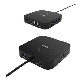 I-tec Docking Station USB-C con HDMI, DisplayPort y Power Delivery 100W
