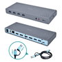 I-tec Estación de Acoplamiento (Docking Station) USB 3.0 / USB-C para Laptop y PC