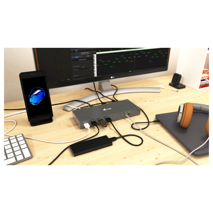 I-tec Estación de Acoplamiento (Docking Station) USB 3.0 / USB-C para Laptop y PC I-tec Estación de Acoplamiento (Docking Station) USB 3.0 / USB-C para Laptop y PC