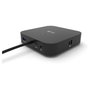 i-tec USB-C Base/Docking Station con HDMI, DisplayPort y 100W PD - 3x USB-A, 2x USB-C, Gigabit Ethernet, 4K 60Hz, Negro