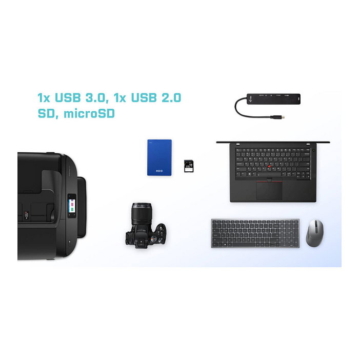 Hub USB i-Tec Travel Easy 60W