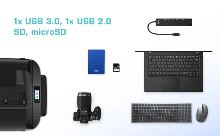 I-TEC USB-C Travel Easy Dock 4K C31TRAVELEASYDOCKPD Negro
