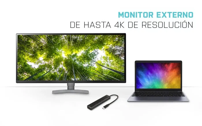 I-TEC USB-C Travel Easy Dock 4K C31TRAVELEASYDOCKPD Negro