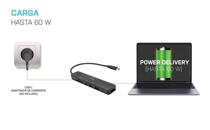 I-TEC USB-C Travel Easy Dock 4K C31TRAVELEASYDOCKPD Negro