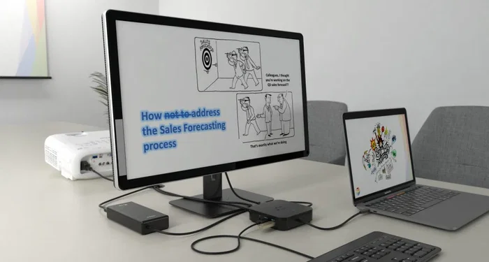 i-tec TB3TRAVELDOCKPD60W Estación de Acoplamiento Thunderbolt 3, Carga 60W, 2x 4K/8K, HDMI, DisplayPort, USB 3.1, Ethernet Gigabit, Incluye Adaptador 77W, Negro