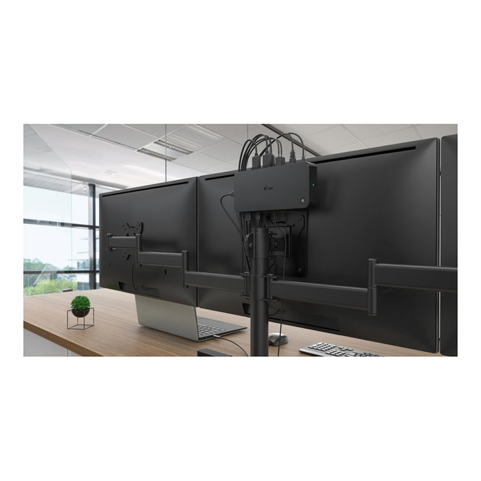 I-TEC Docking Station USB 3.0/USB-C/Thunderbolt con PD 100W, 3x 4K 60Hz para Portátiles