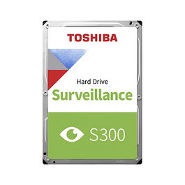 Toshiba S300 Unidad de disco duro HDD 2TB para Vigilancia S300 Surveillance, 3.5", SATA, 5400 RPM, 128 MB, Funcionamiento 24/7