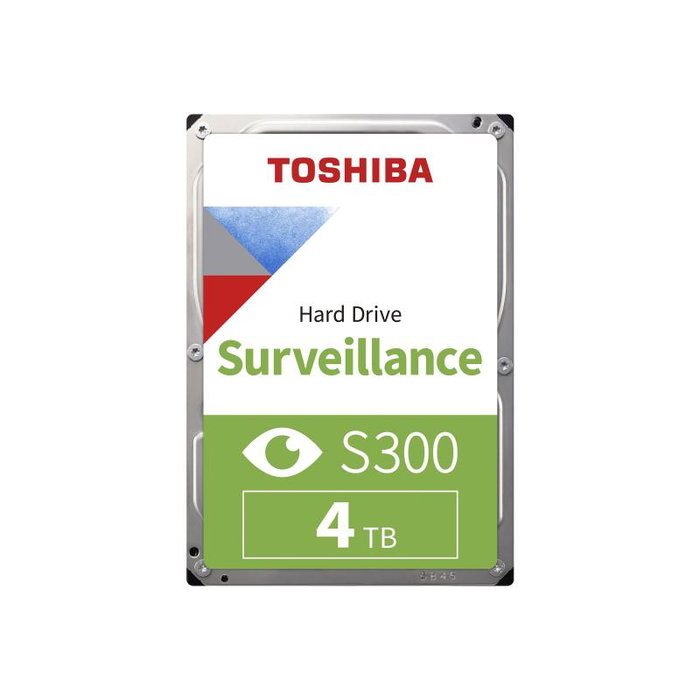 Toshiba HDWT840UZSVA Disco Duro Interno S300 Surveillance 4TB 3.5"