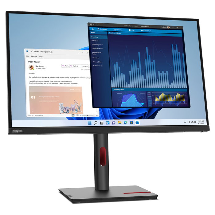 Lenovo ThinkVision T27p-30 27 pulg. 4K UHD IPS Negro Lenovo ThinkVision T27p-30 27 pulg. 4K UHD IPS Negro