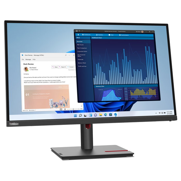Lenovo ThinkVision T27p-30 27 pulg. 4K UHD IPS Negro Lenovo ThinkVision T27p-30 27 pulg. 4K UHD IPS Negro