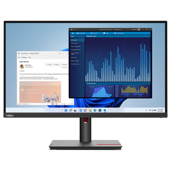 Lenovo ThinkVision T27p-30 27 pulg. 4K UHD IPS Negro Lenovo ThinkVision T27p-30 27 pulg. 4K UHD IPS Negro