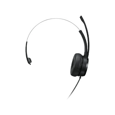 Lenovo Auriculares Mono USB con Micrófono, para Llamadas y PC