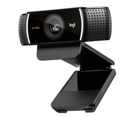 Logitech C922 Pro Stream Webcam Full HD 1080p/30fps - Negro