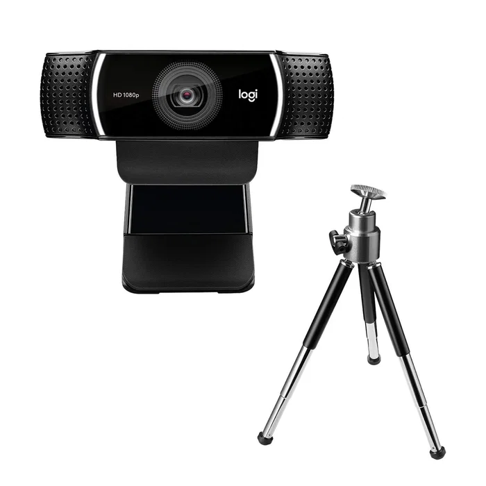 Logitech C922 Pro Stream Cámara Web Full HD Negra con Trípode con Licencia XSplit de 3 Meses Logitech C922 Pro Stream Cámara Web Full HD Negra con Trípode con Licencia XSplit de 3 Meses