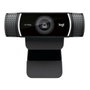 Logitech C922 Pro Stream Cámara Web Full HD Negra con Trípode con Licencia XSplit de 3 Meses