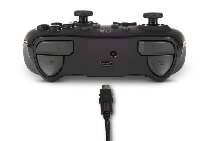 PowerA FUSION Pro Mando Inalámbrico para Nintendo Switch Blanco/Negro