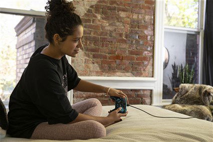 Power A Mando con Cable Mejorado 1510925-01 Spectra LED para Nintendo Switch y Switch OLED, Control con 8 Colores Brillantes y 2 Efectos LED, Botones Asignables Power A Mando con Cable Mejorado 1510925-01 Spectra LED para Nintendo Switch y Switch OLED, Control con 8 Colores Brillantes y 2 Efectos LED, Botones Asignables