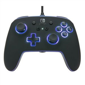 Power A Mando con Cable Mejorado 1510925-01 Spectra LED para Nintendo Switch y Switch OLED, Control con 8 Colores Brillantes y 2 Efectos LED, Botones Asignables Power A Mando con Cable Mejorado 1510925-01 Spectra LED para Nintendo Switch y Switch OLED, Control con 8 Colores Brillantes y 2 Efectos LED, Botones Asignables