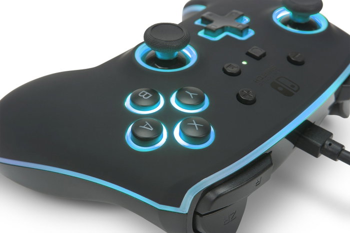 PowerA Spectra Mando con Cable para Nintendo Switch con Iluminación LED