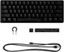 HyperX Alloy Origins 60 HyperX Red Negro