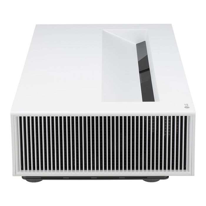 LG Proyector CineBeam HU715QW Ultra Short Throw 4K UHD DLP 2500 Lúmenes LED, webOS 6.0, Alto Rango Dinámico HDR10, Dolby Atmos, Blanco
