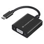 Conceptronic Adaptador USB-C a VGA 1080p 60Hz ABBY05B Negro