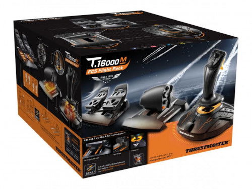 Thrustmaster T.16000M FCS Flight Pack Controller 2960782 Negro