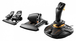 Thrustmaster T.16000M FCS Flight Pack Palanca de mando para Mac, PC - Analógico/Digital USB Negro (Ref. 2960782)