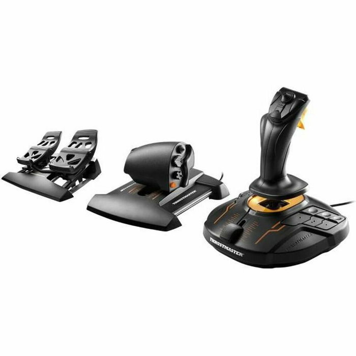 Thrustmaster T.16000M FCS Flight Pack Negro/Naranja